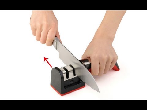 Como proteger sus Manos - Afilar Cuchillos de Cocina