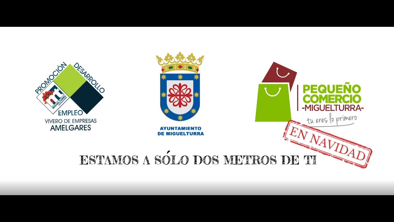 Campaña promocional de apoyo al pequeño comercio para impulsar las compras en Navidad.