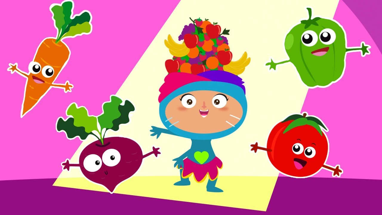 🥦 VEGGIES ARE SO COOL SONG 🥕 | Nursery Rhymes in ENGLISH | Green Family Kids Songs | Green Family