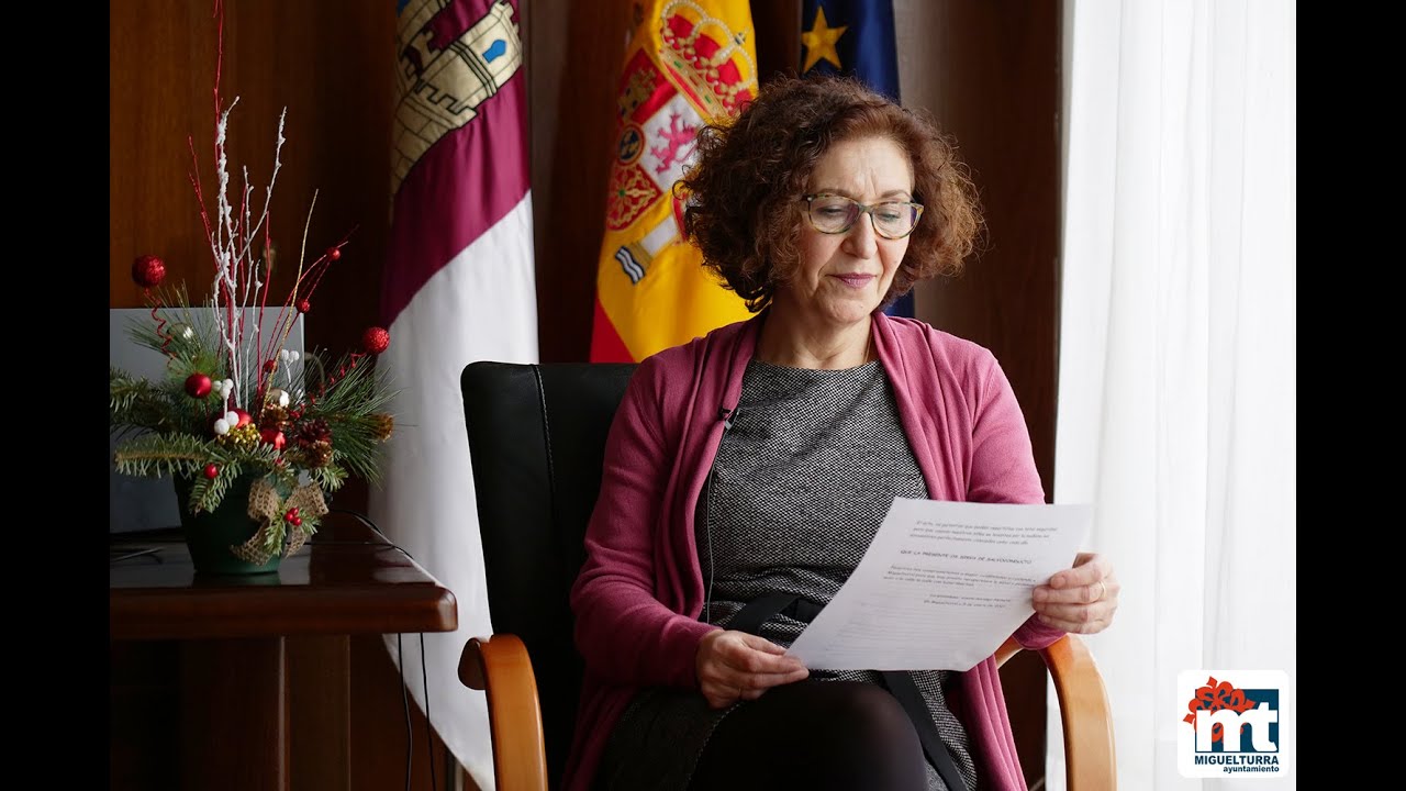 Carta de la alcaldesa de Miguelturra, Laura Arriaga, a sus Majestades los Reyes Magos de Oriente.