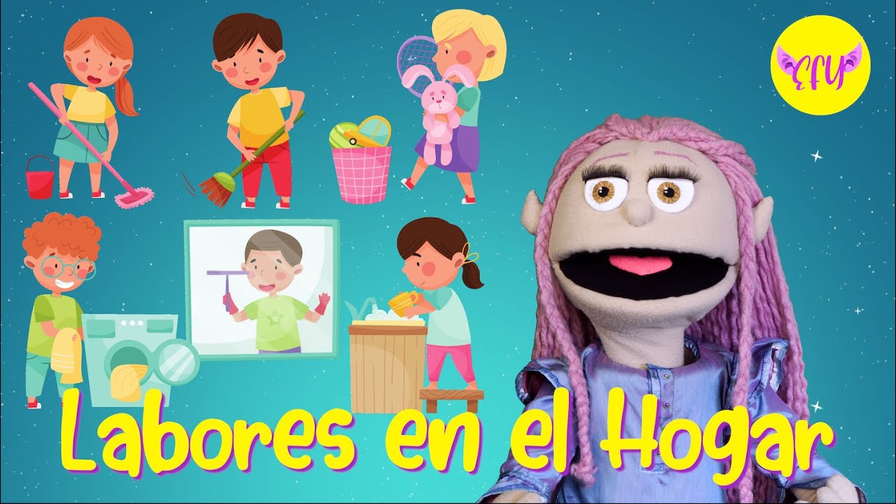 Labores en el hogar para niños 🏡💕🧹✨🧽