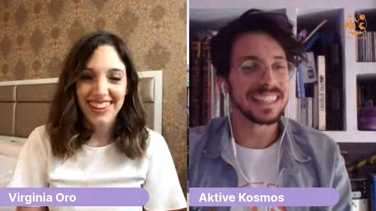 Entrevista desde casa de Aktive Kosmos a Virginia Sánchez-Oro