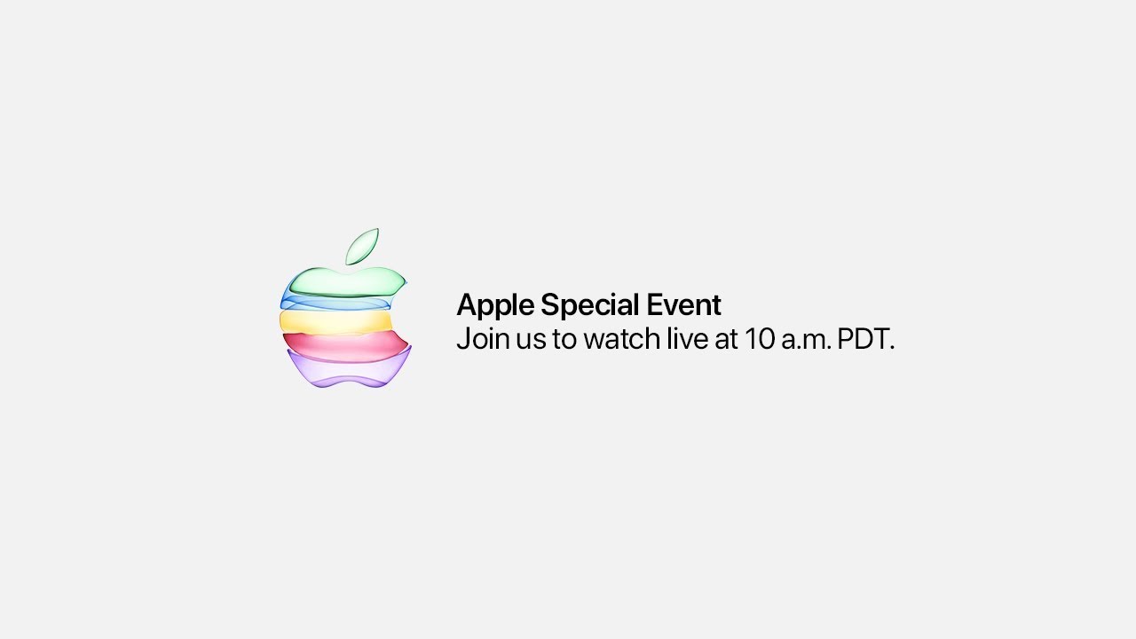 Apple Special Event — September 10, 2019