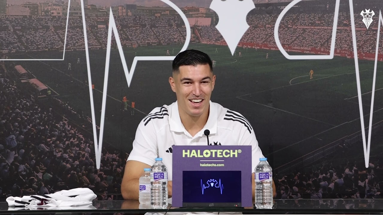 Diego González presentado como nuevo jugador del Albacete Balompié