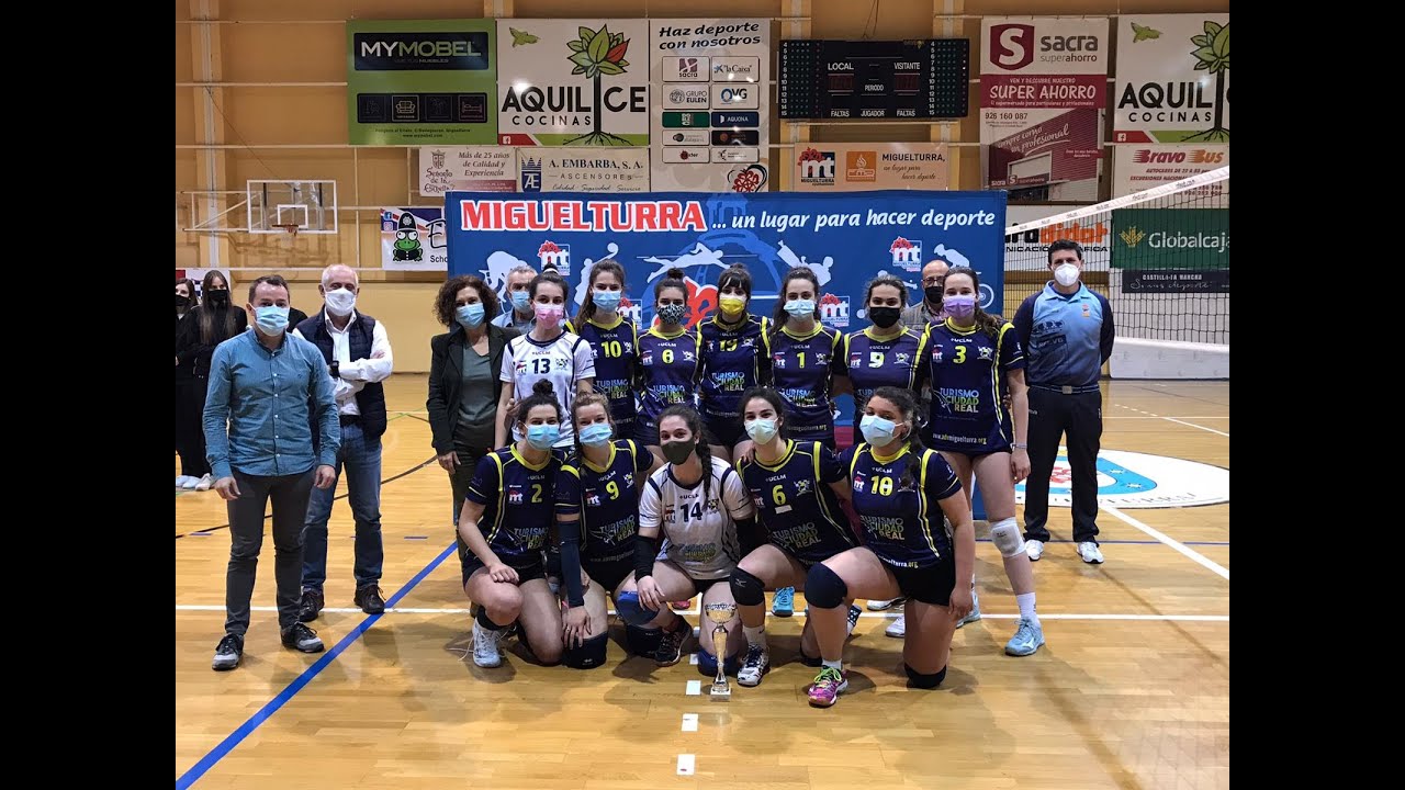 Declaraciones de Laura Arriaga y Luis García Morato, voleibol fase de ascenso, abril 2021