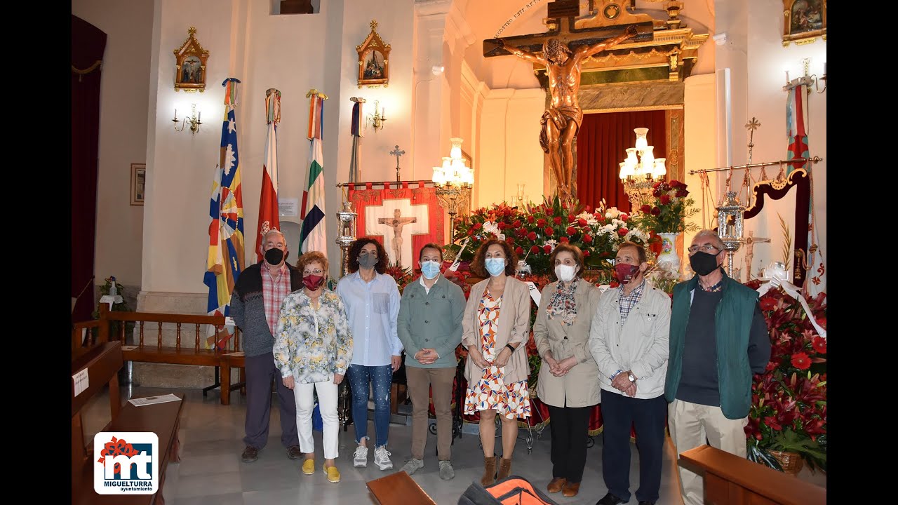 Ofrenda del Ayuntamiento al Santísimo Cristo de la Misericordia, Patrón de Miguelturra.