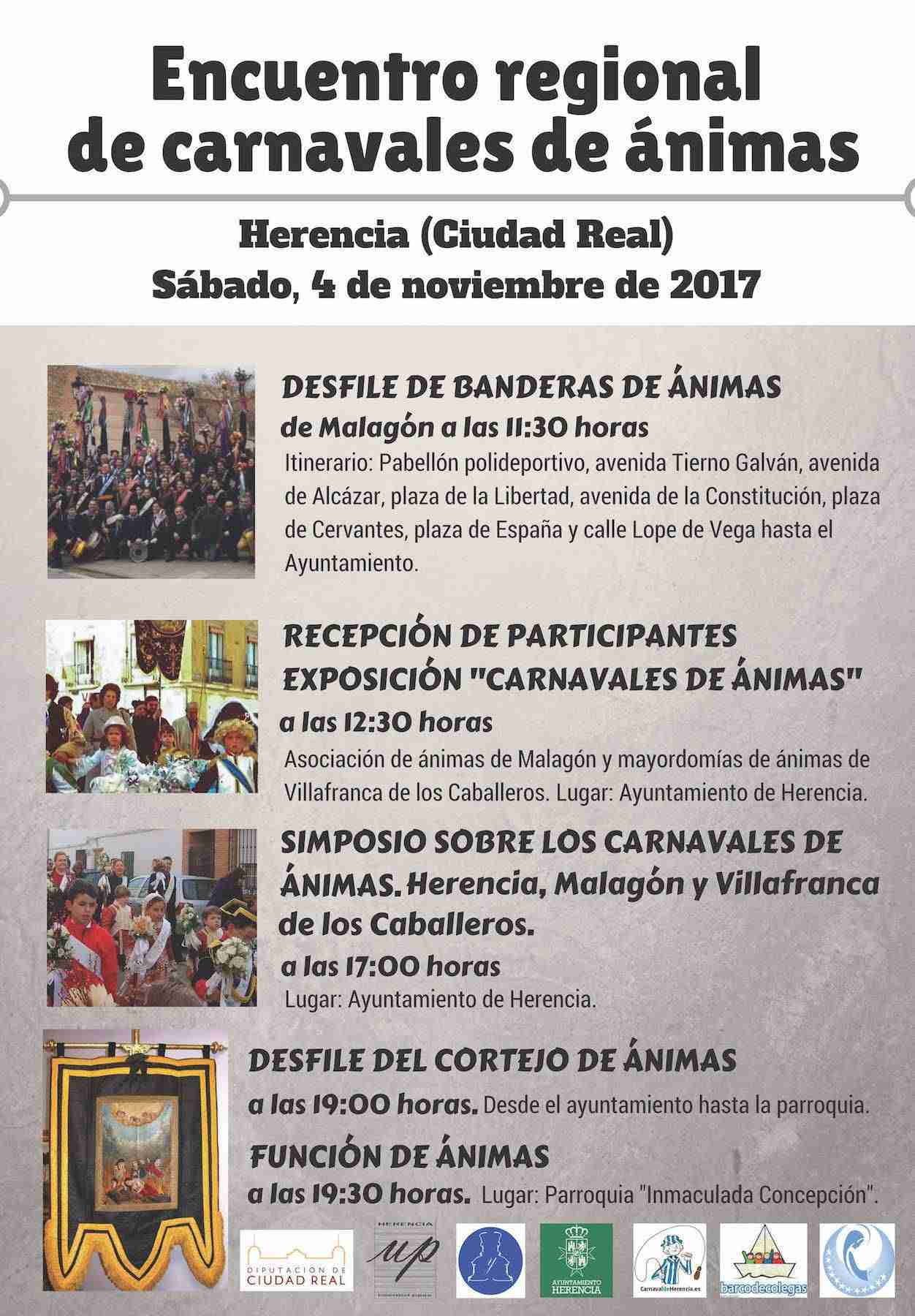 Encuentro regional de Carnavales de Ánimas este sábado en Herencia (Ciudad Real) 1