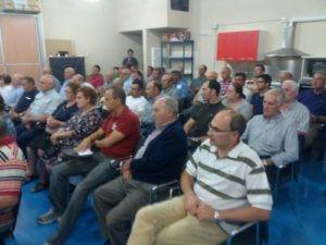 Presentación de candidatura de “Unión de Comunidades y Regantes” en Herencia 2