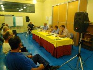 Presentación de candidatura de “Unión de Comunidades y Regantes” en Herencia 2