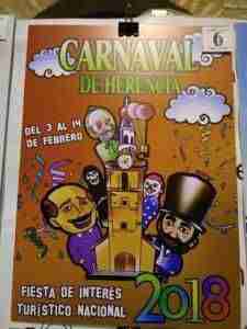 El Carnaval de Herencia 2018 elegirá su cartel el 24 de noviembre 18