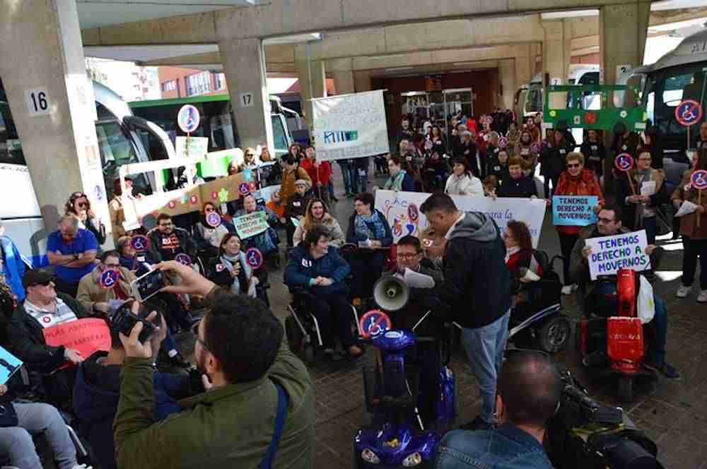 Las personas con discapacidad de Ciudad Real reivindican el derecho a la accesibilidad 1