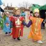 Los niños y niñas de la E.I. Alba realizan su tradicional desfile de Carnaval 5