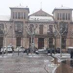Nieve en las calles de Alcázar de San Juan 2