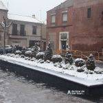 Nieve en las calles de Alcázar de San Juan 5
