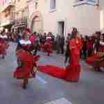 Un total de 23 grupos participaron con gran vistosidad en el Desfile de Carrozas y Comparsas de Quintanar 11