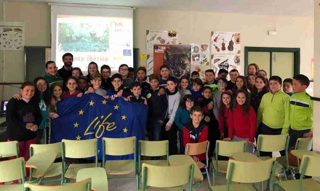 El lince ibérico ‘visita’ las aulas de los centros escolares de Castellar de Santiago y Moral de Calatrava 1