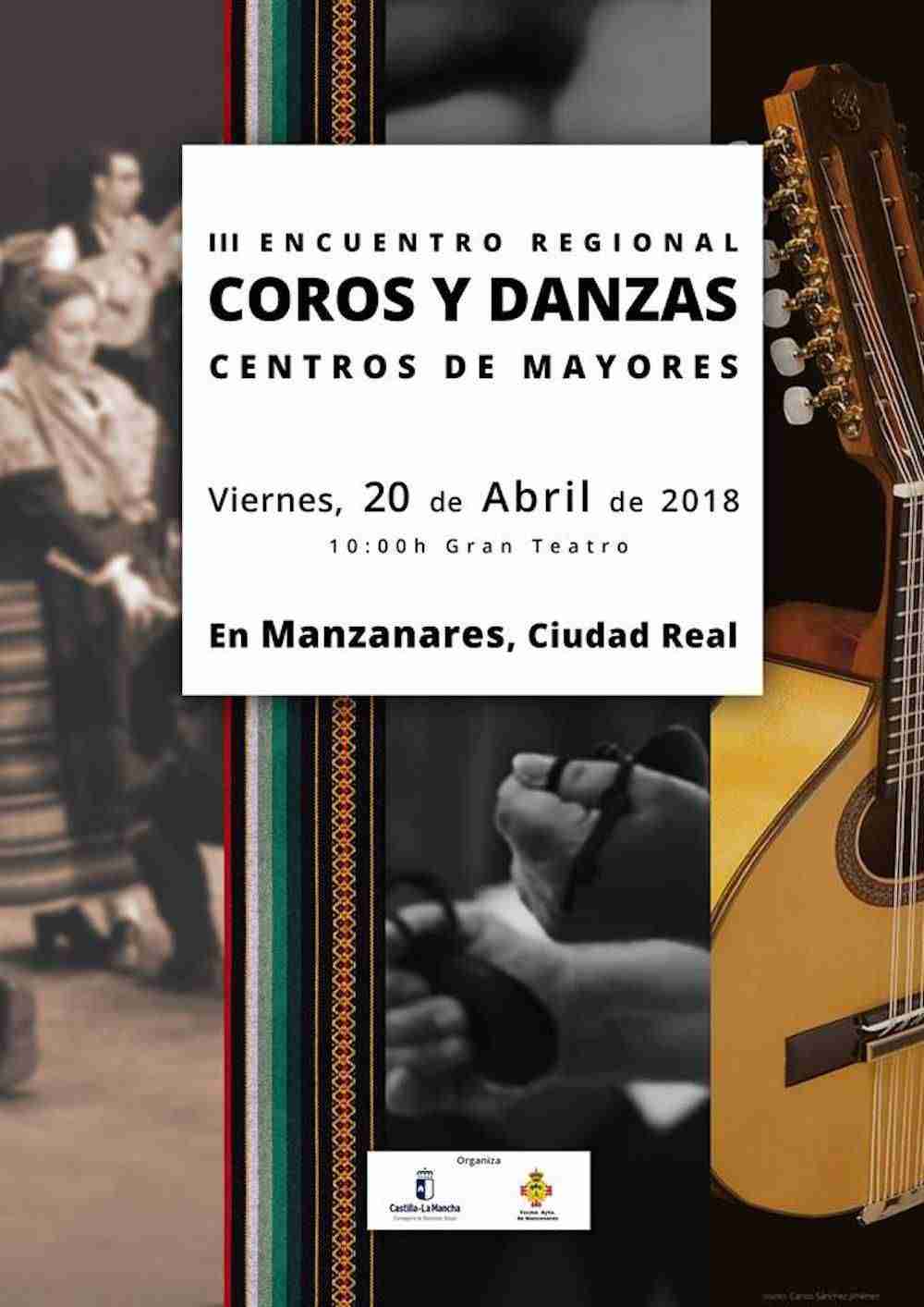 III Encuentro Regional de Coros y Danzas de Centros de Mayores en Manzanares 1