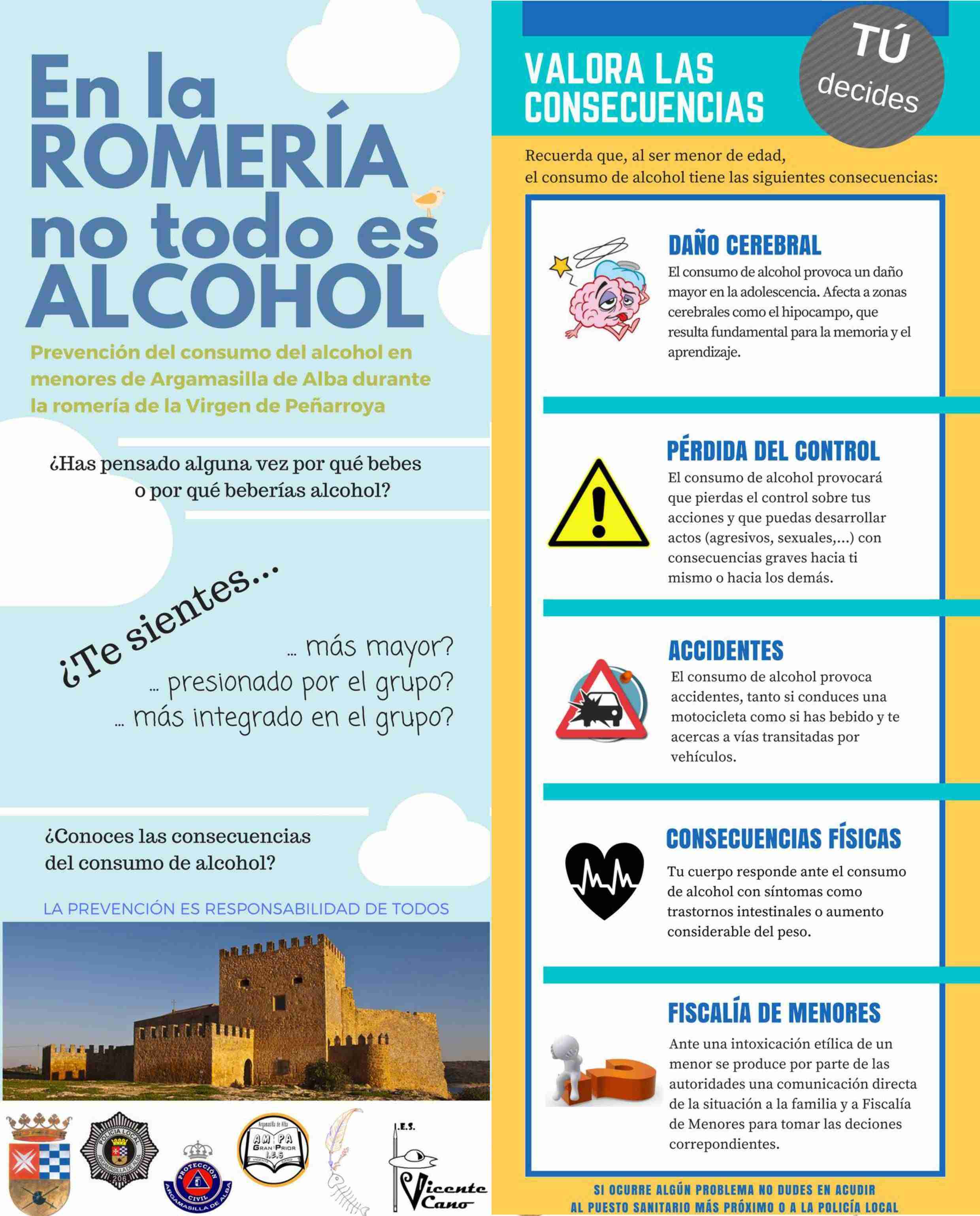 El IES Vicente Cano pone en marcha la campaña “En la romería no todo es alcohol” 1