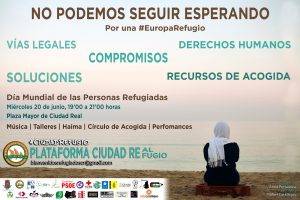 La Plataforma Ciudad Refugio organiza diversos actos de sensibilización para conmemorar el 20J 1