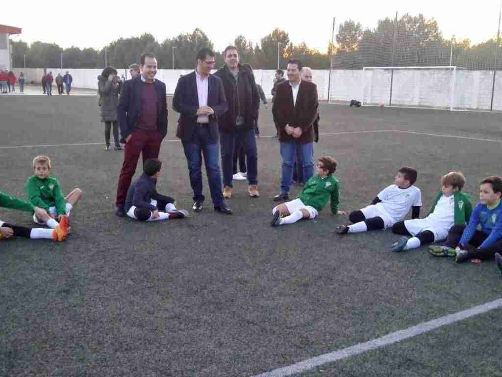 Diputación de Ciudad Real equipa y amplia el campo de fútbol de Herencia 1