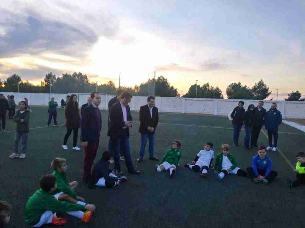 Diputación de Ciudad Real equipa y amplia el campo de fútbol de Herencia 12
