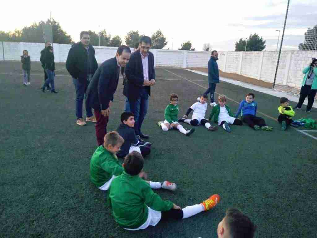 Diputación de Ciudad Real equipa y amplia el campo de fútbol de Herencia 2