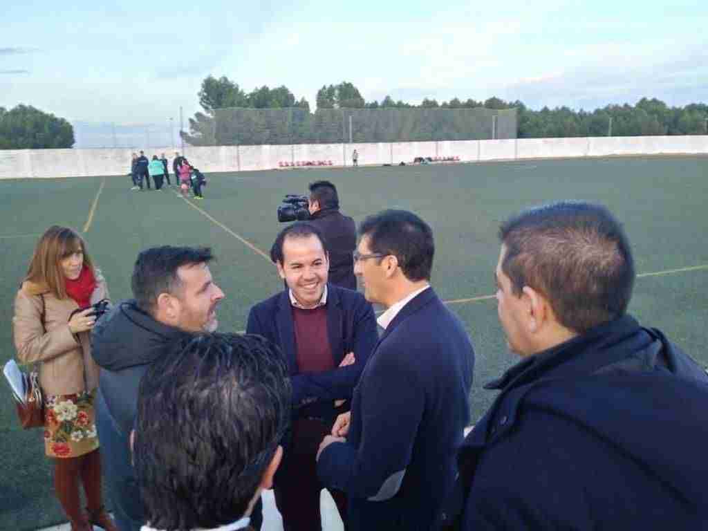Diputación de Ciudad Real equipa y amplia el campo de fútbol de Herencia 5