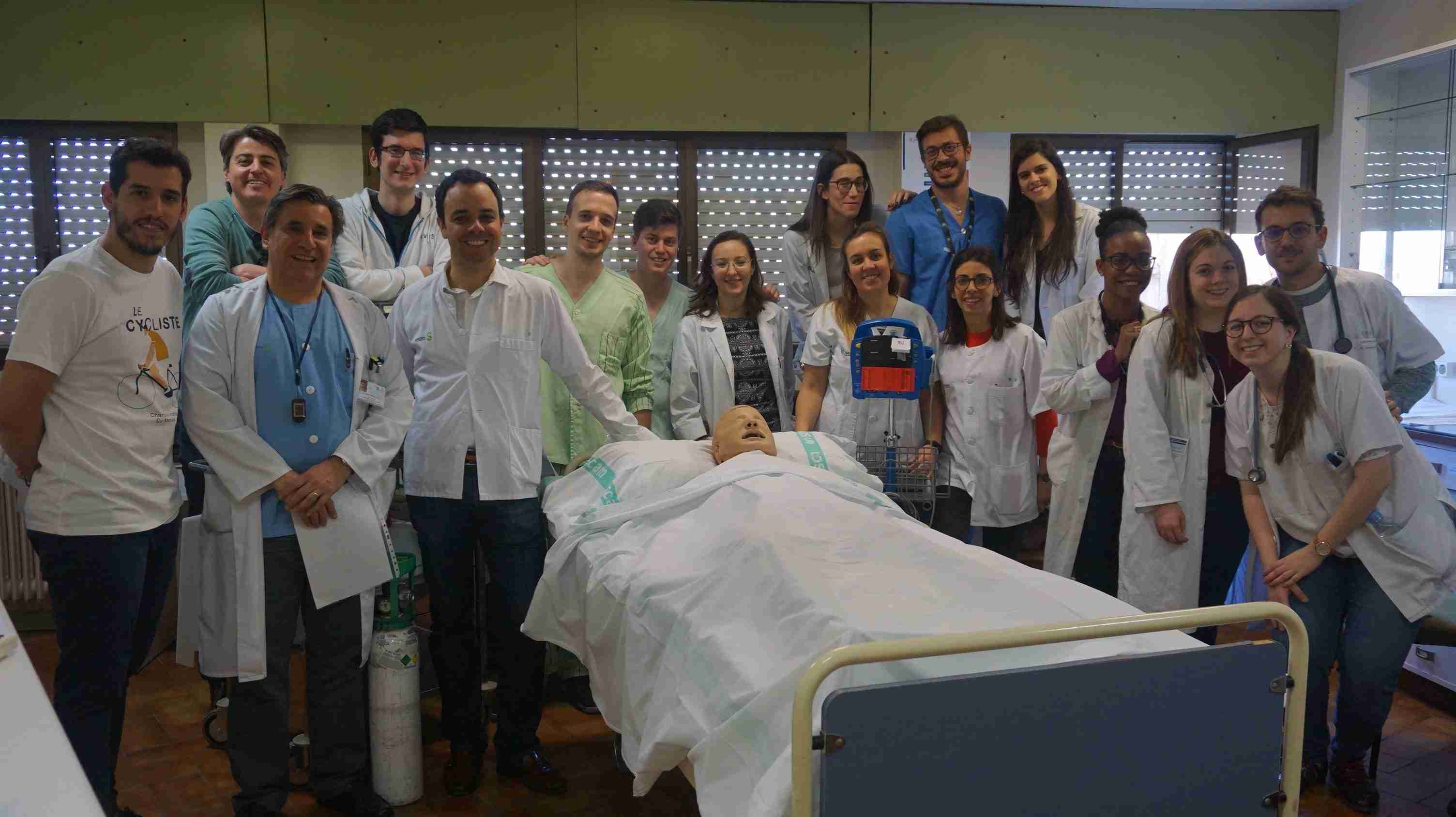Comienzan las clases en el Aula de Simulación del Hospital de Toledo para la formación clínica de médicos residentes y estudiantes 1
