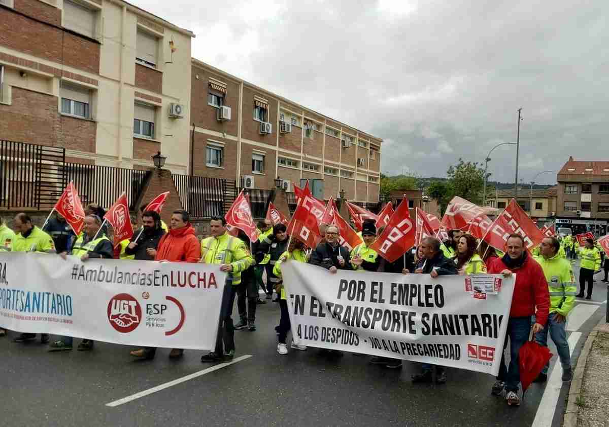 El transporte sanitario de CLM afronta a partir del viernes seis jornadas de huelgas ante la indiferencia del SESCAM 3