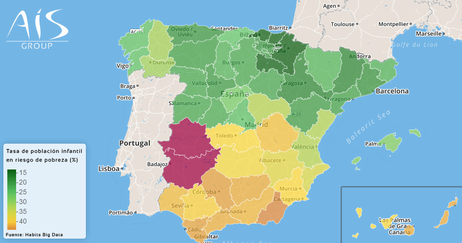 Presentan el mapa de la pobreza infantil en Castilla-La Mancha 1