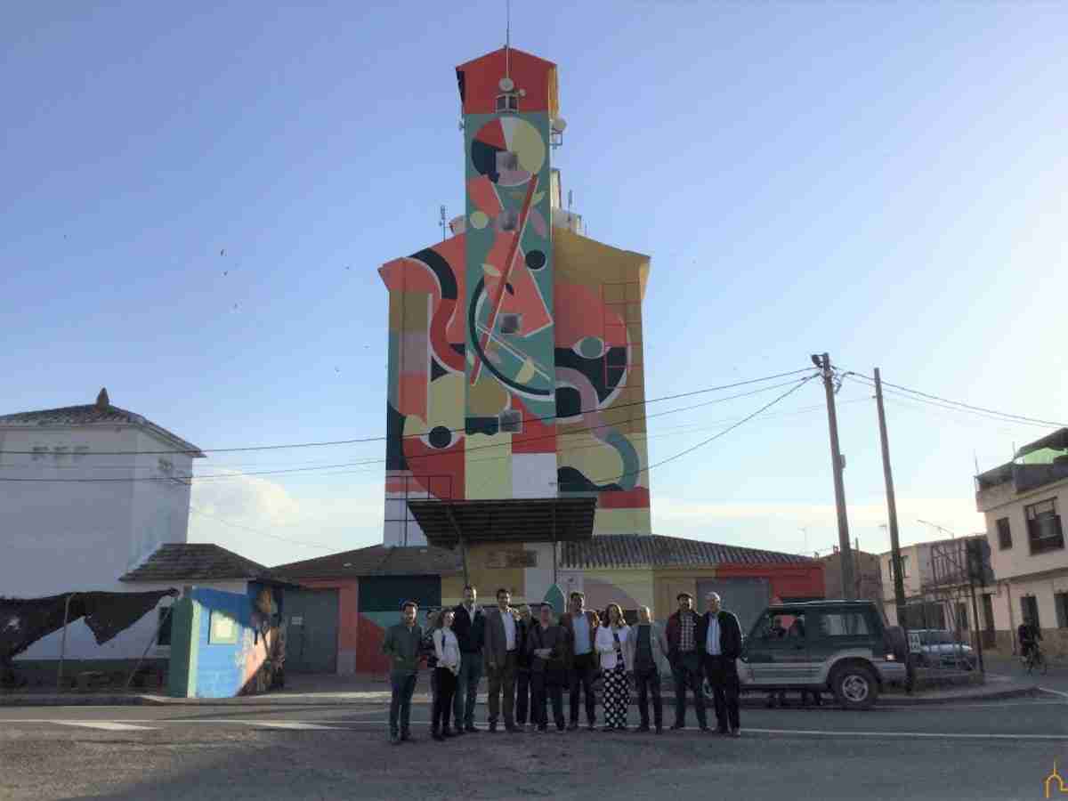 La Diputación recupera los silos e implica a personas con capacidades diferentes en un proyecto de arte mural sin precedentes 3