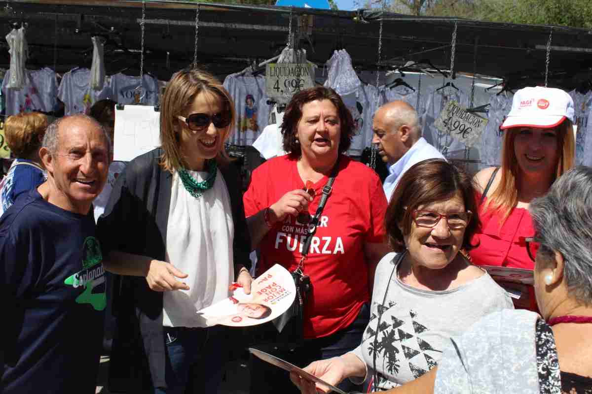 Cristina Maestre pide votar al PSOE en acto realizado en Alcázar de San Juan 2