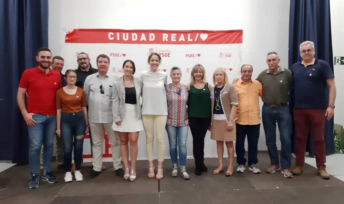 Cristina Maestre en acto público del PSOE celebrado en la localidad de Fernán Caballero 1