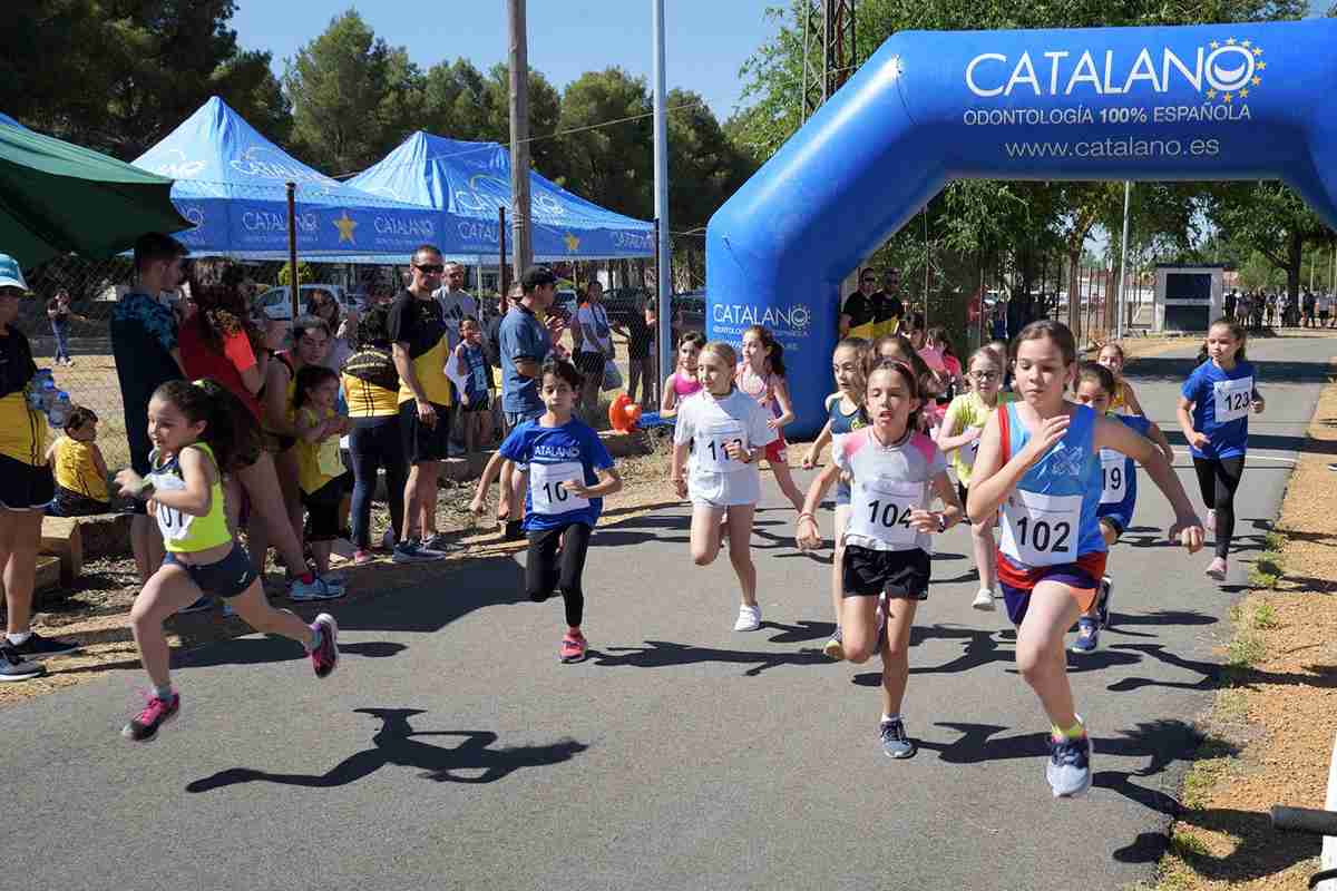 Esther Jiménez y Pablo López se impusieron en la prueba de Argamasilla de Alba del Circuito de Carrera Populares de Ciudad Real 1