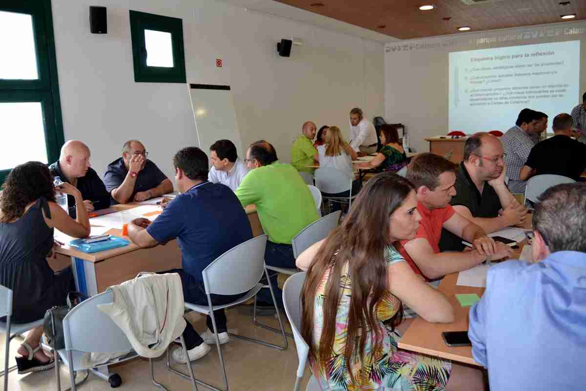 El Grupo Campo de Calatrava organiza un world café para Evaluación Intermedia de la Gobernanza de su Asociación 2