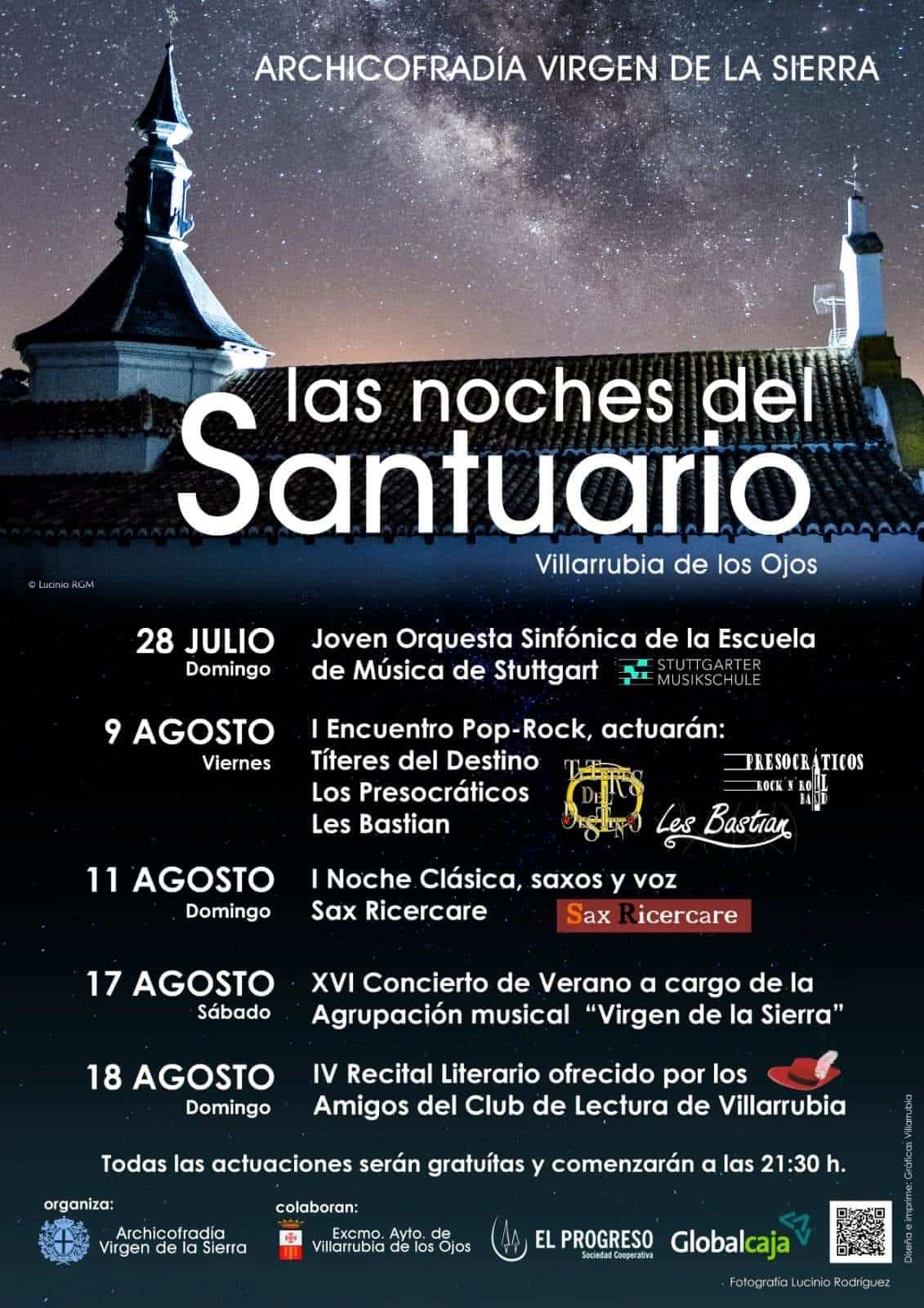Música en directo en Villarrubia de los Ojos en “Las Noches del Santuario” 1