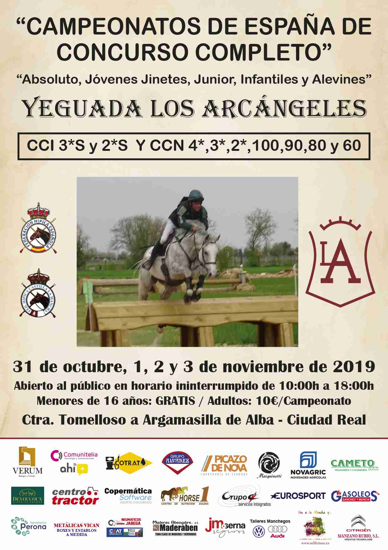 El Campeón de España en Concurso Completo de Equitación será elegido este fin de semana en Tomelloso 4