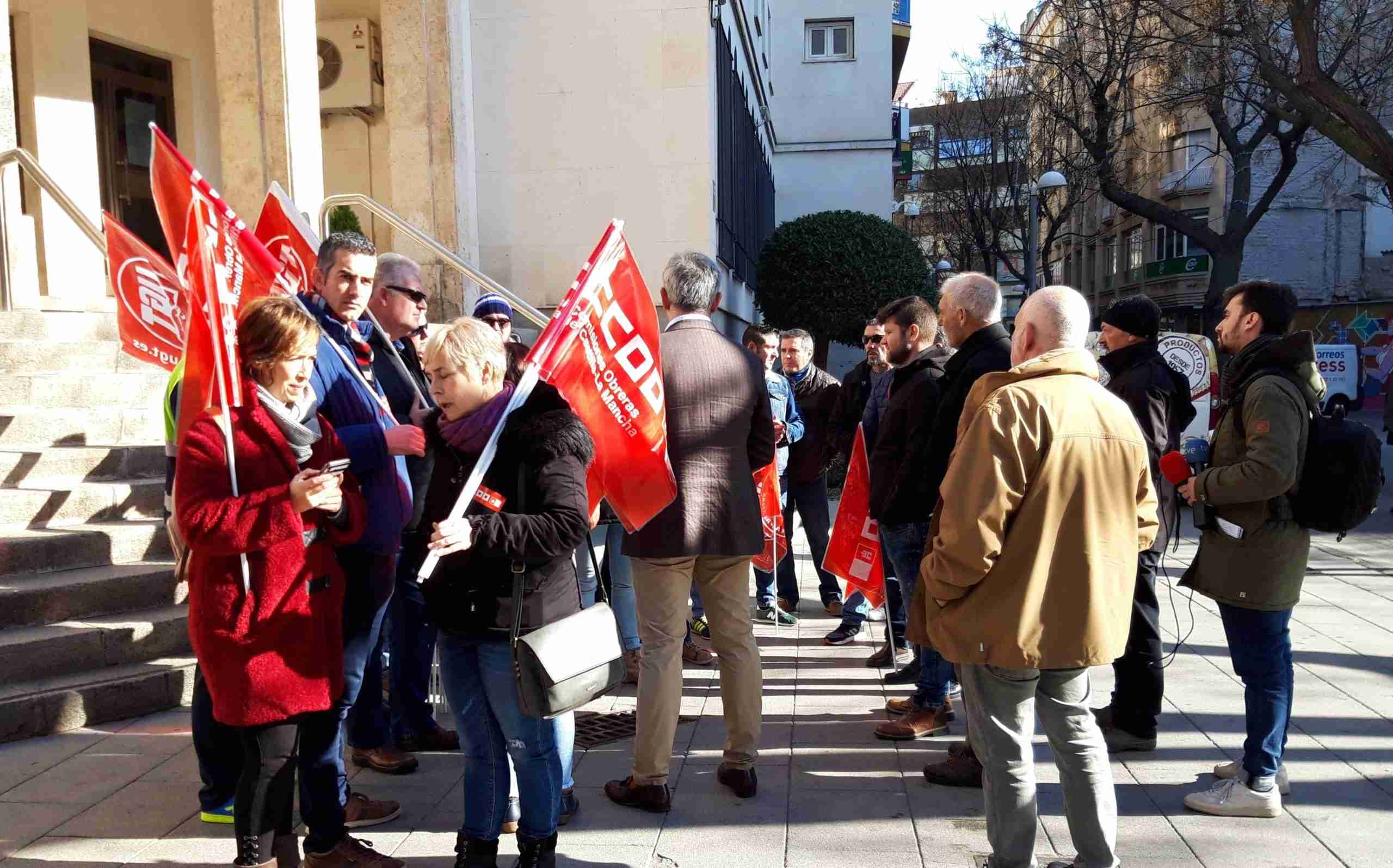 Los vigilantes de prisiones se movilizan para defender sus trabajos en Castilla-La Mancha 1