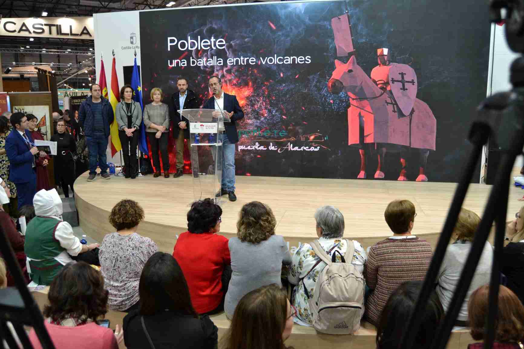 Poblete participa en FITUR con “Una batalla entre volcanes” 2