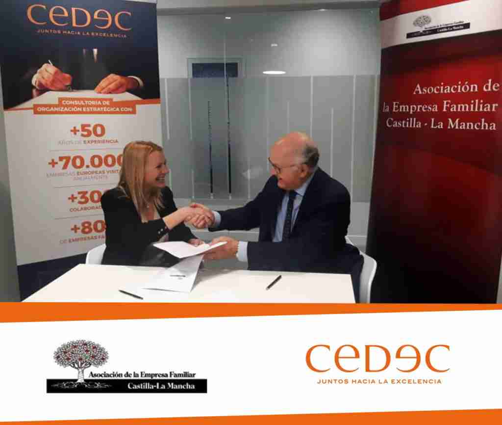 acuerdo de colaboracion entre CEDEC y la AEFCLM