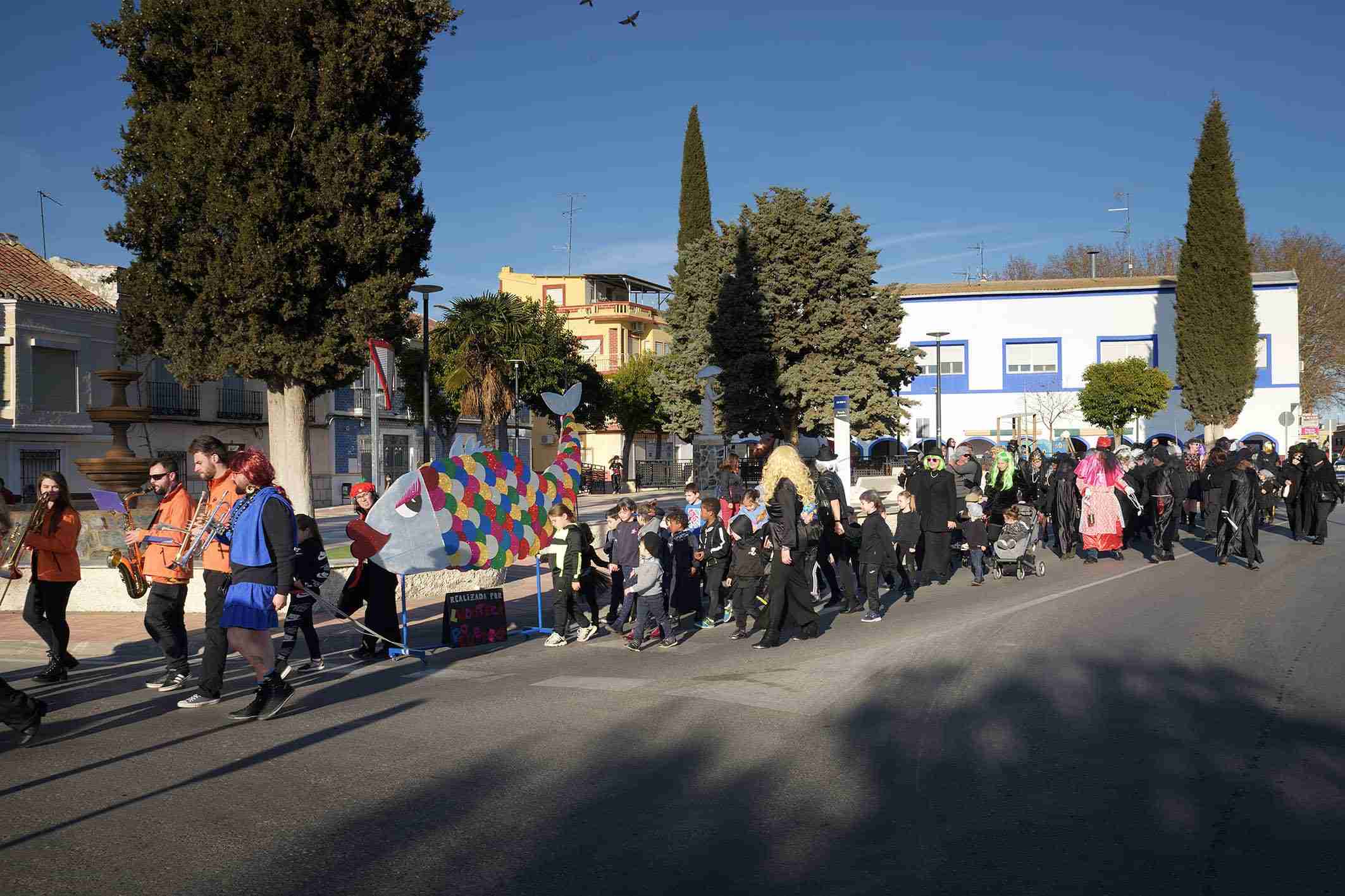 Argamasilla de Alba despide el Carnaval 2020 con el entierro de la sardina 1