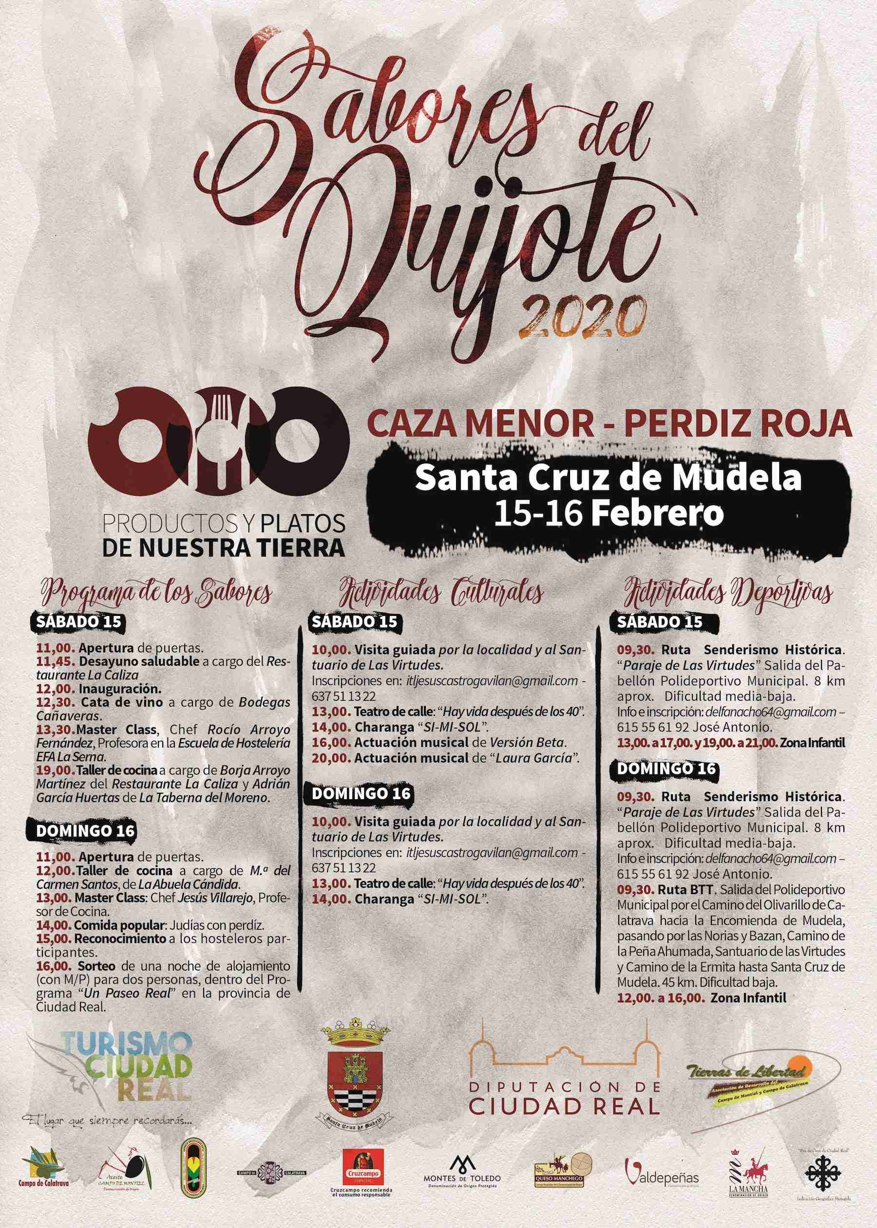 Santa Cruz de Mudela promocionará este fin de semana su gastronomía en torno a la perdiz roja y la caza menor en los Sabores del Quijote 2