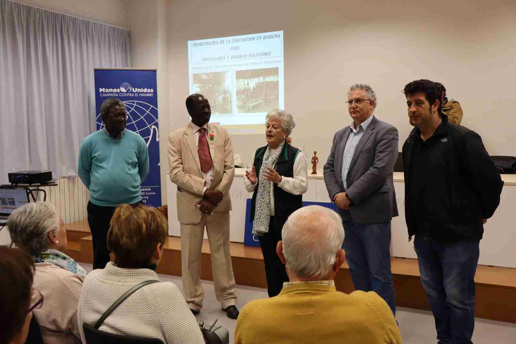 Hamidou Keivin presenta el proyecto de Manos Unidas en Burkina Faso 1