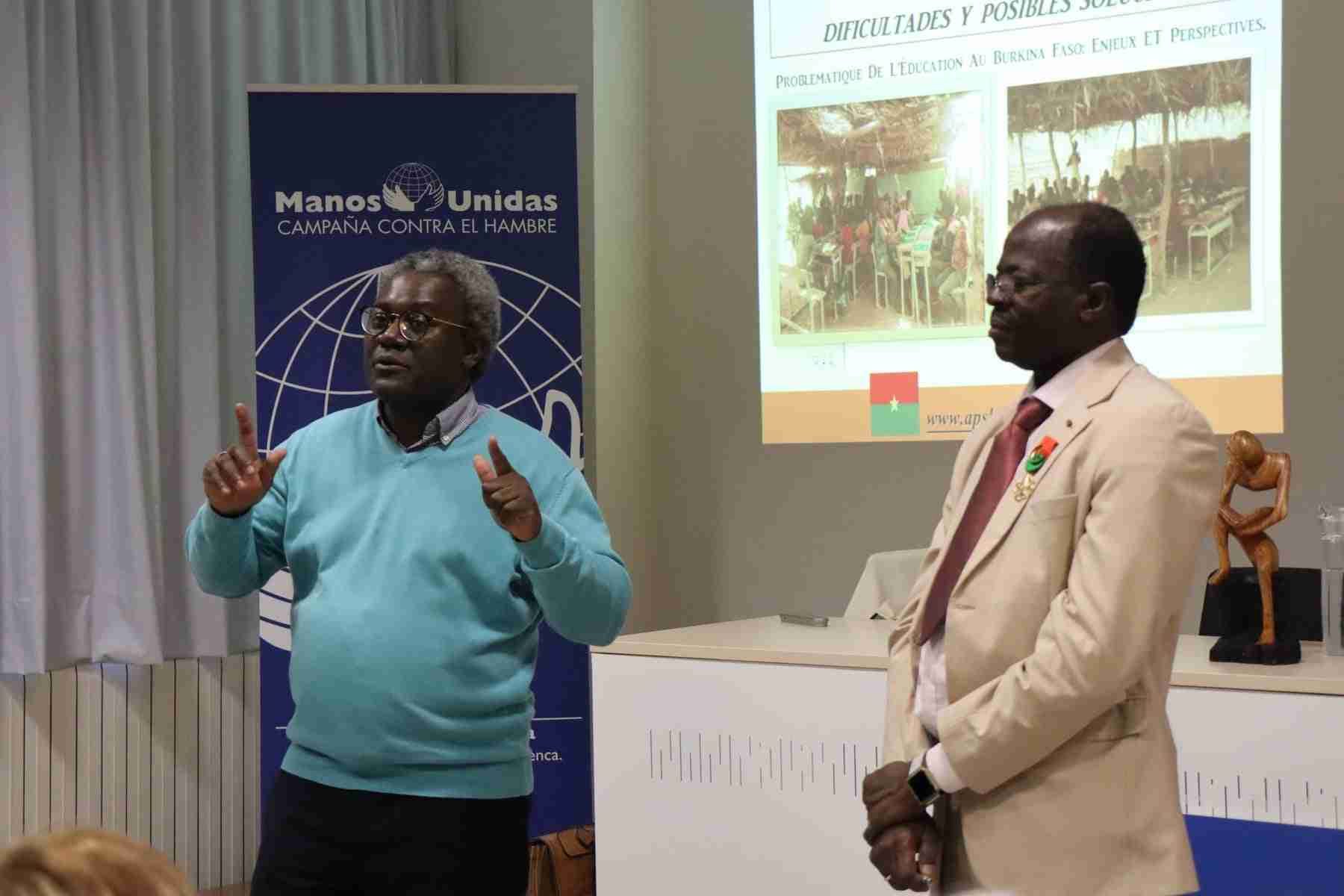 Hamidou Keivin presenta el proyecto de Manos Unidas en Burkina Faso 3