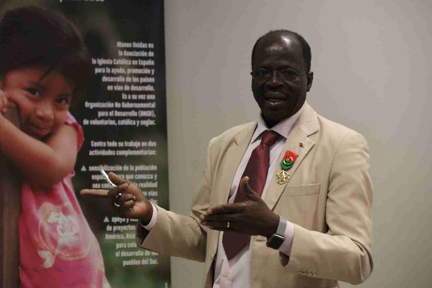Hamidou Keivin presenta el proyecto de Manos Unidas en Burkina Faso 6