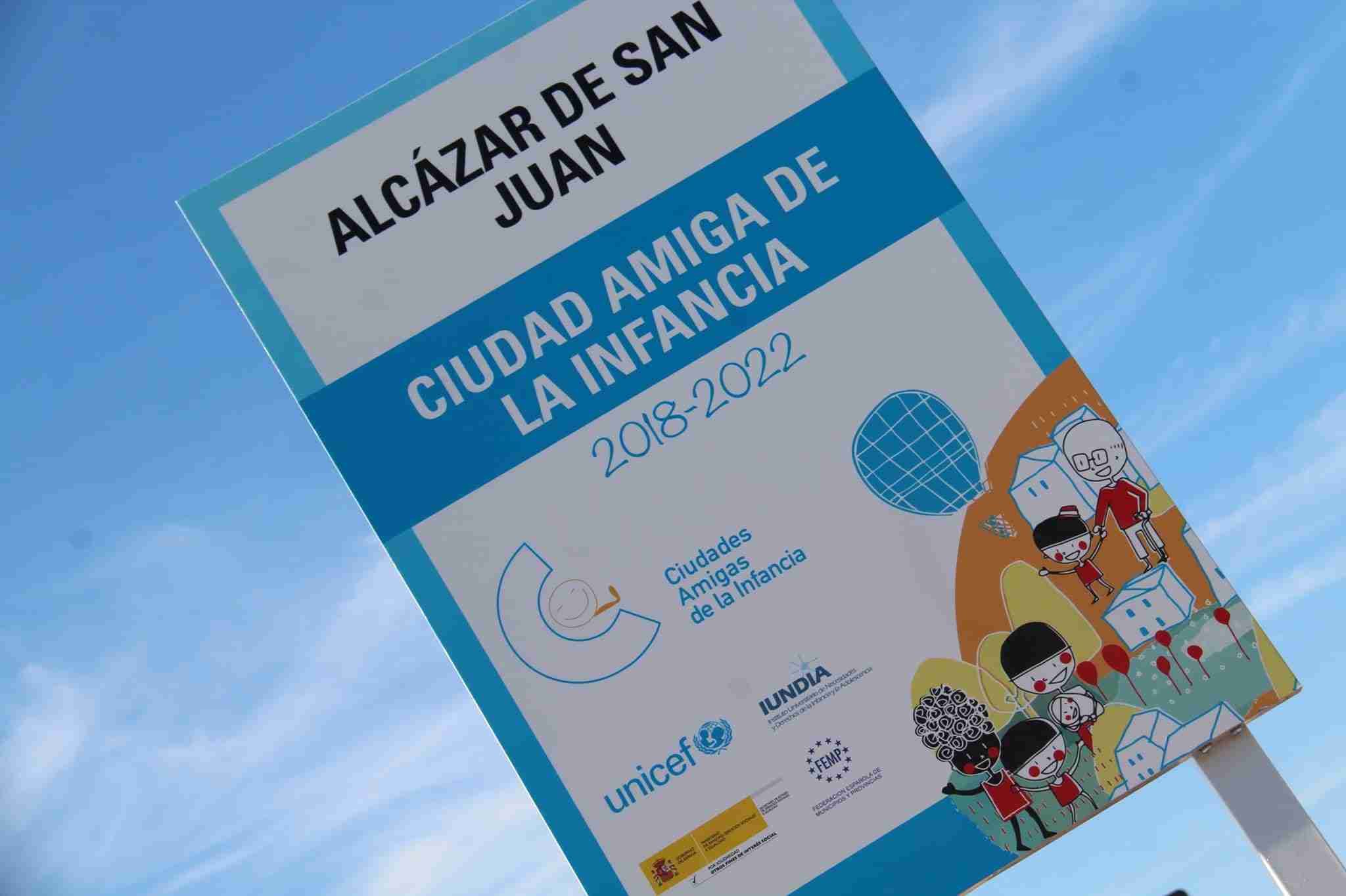 Alcázar de San Juan inaugura el cartel de "Ciudad Amiga de la Infancia" 1