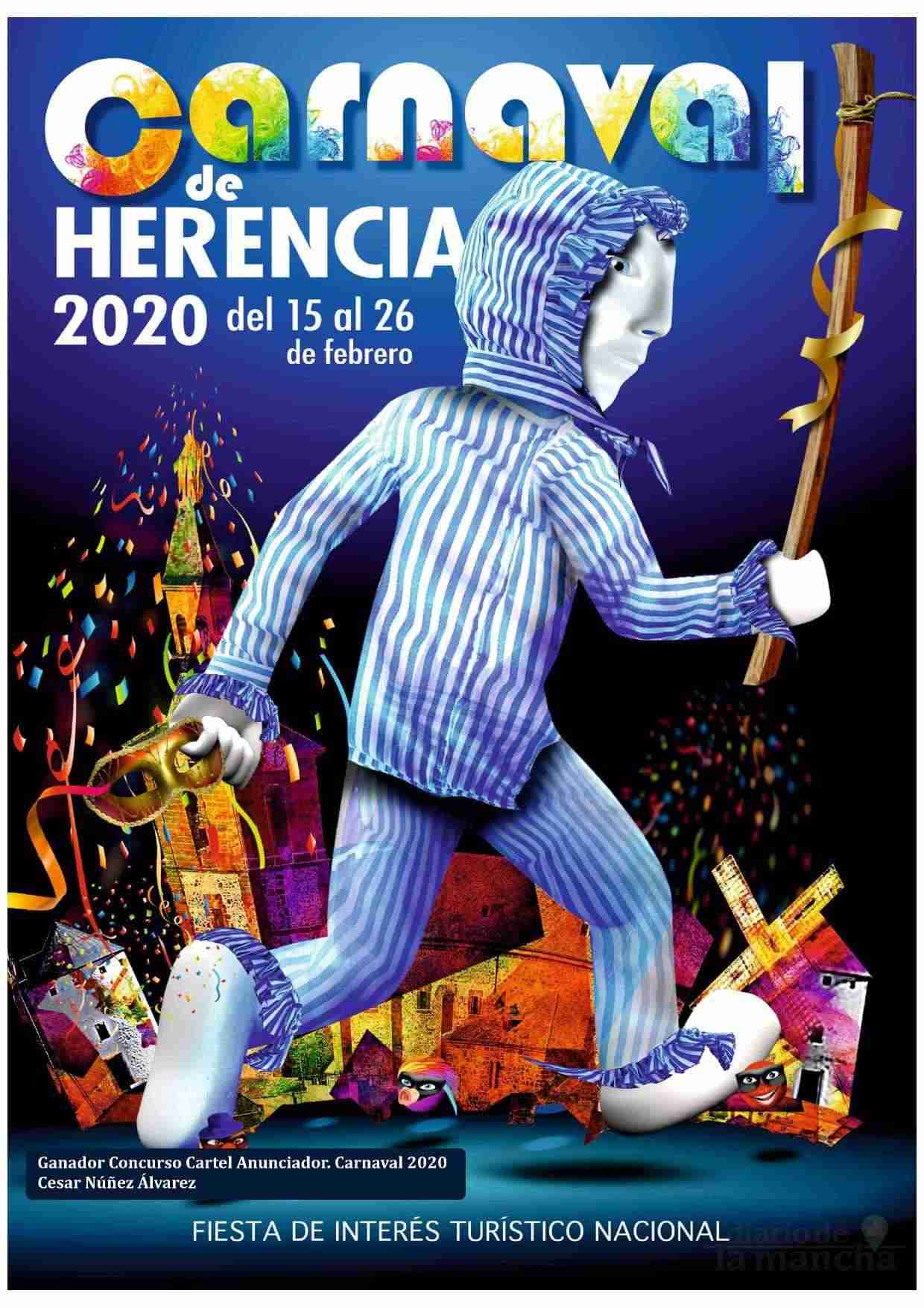 El Carnaval de Herencia contará con el actor Salva Reina como pregonero 2