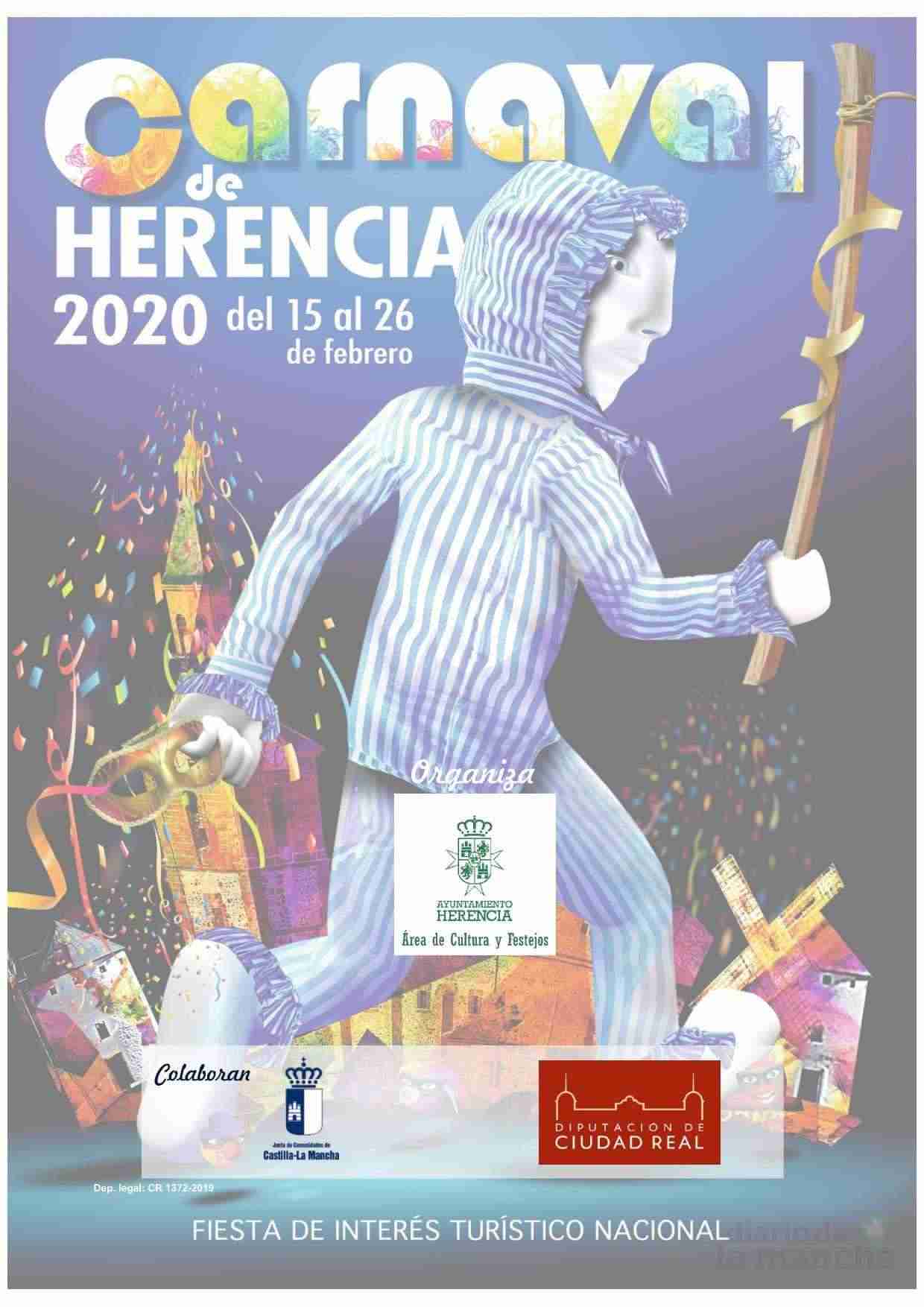 El Carnaval de Herencia contará con el actor Salva Reina como pregonero 11