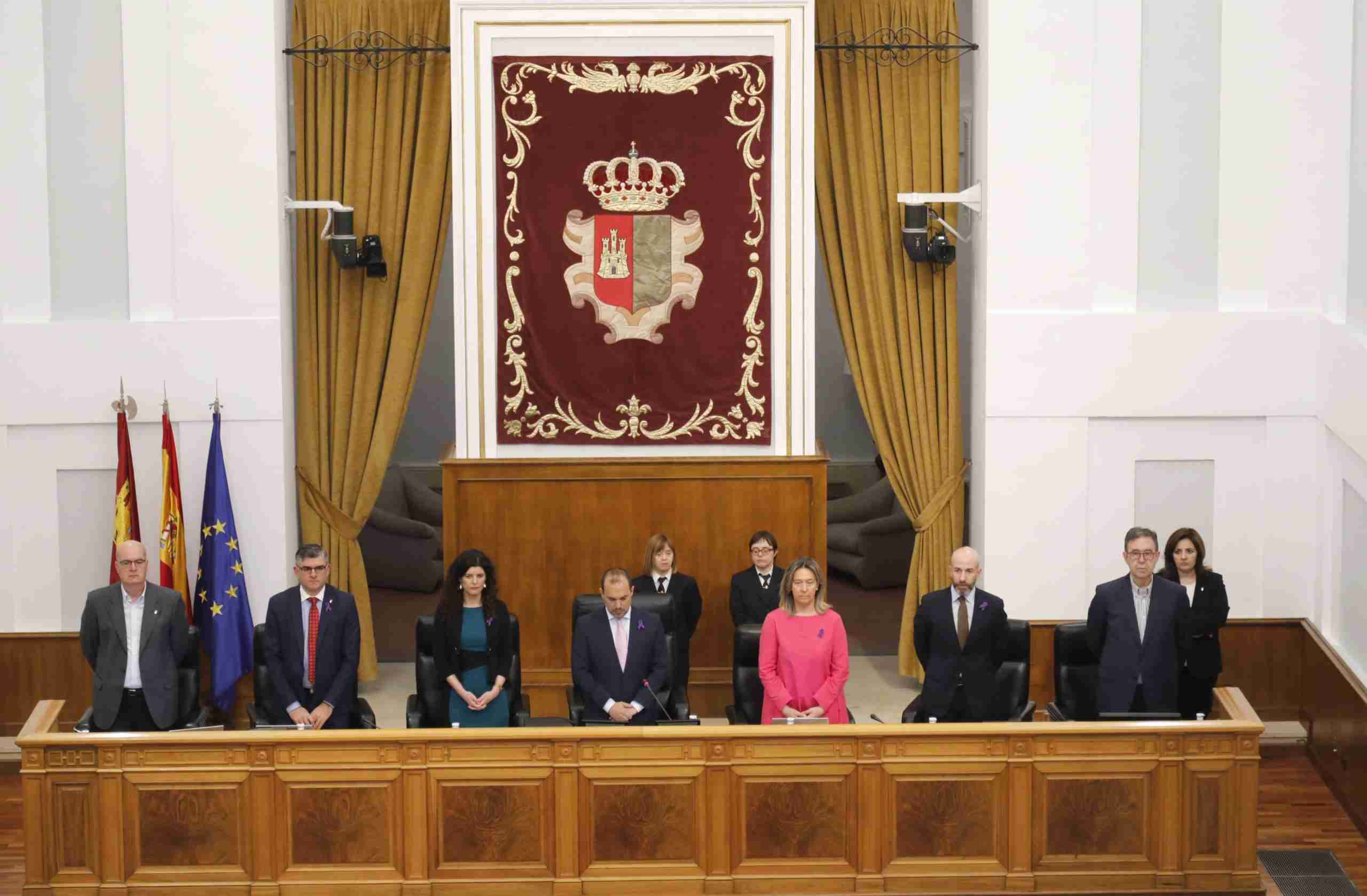 Unión por la igualdad de género en las Cortes de Castilla-La Mancha en vísperas del 8M 1