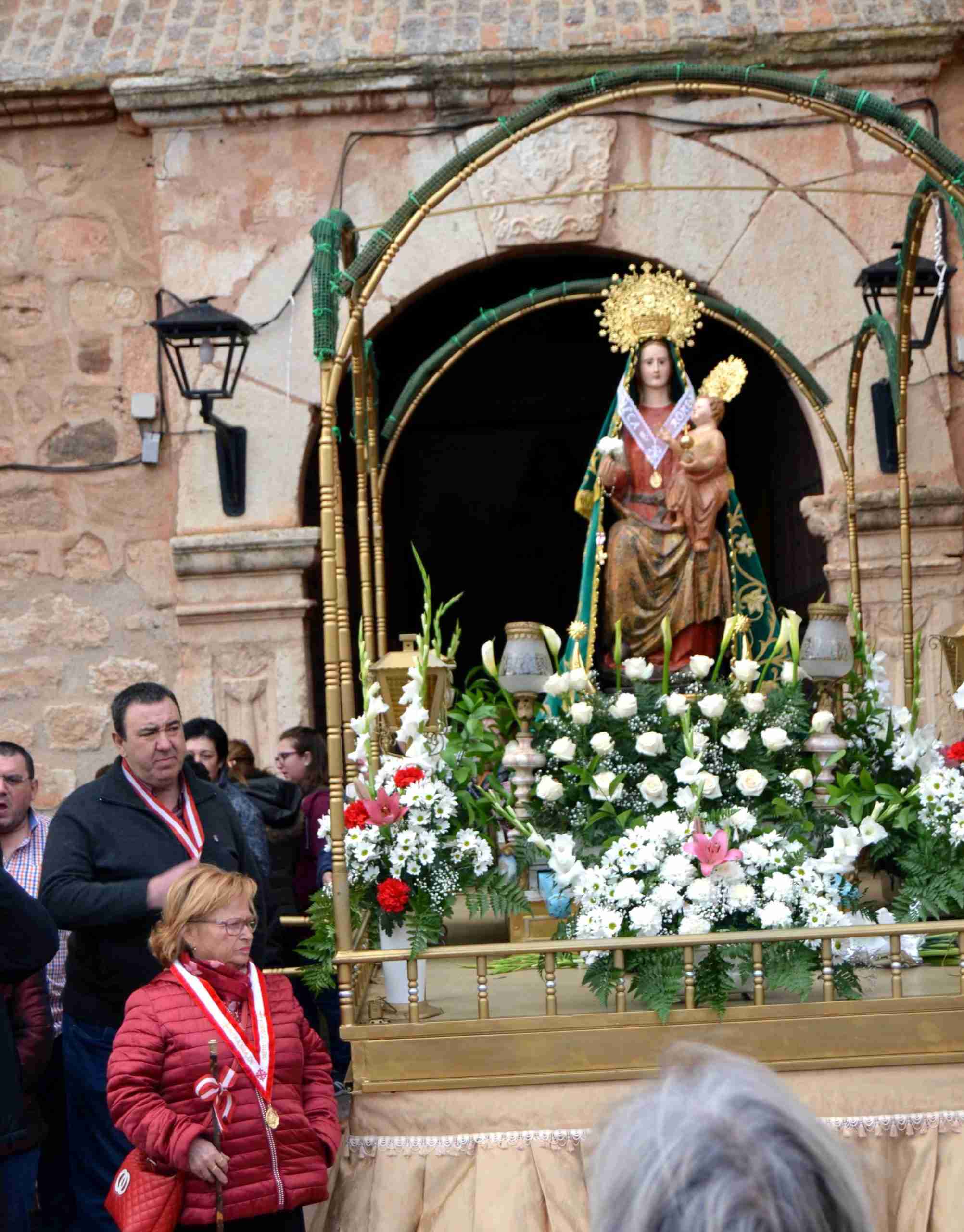 Menos gente, pero la misma devoción, en la tradicional Romería en honor a la Virgen de Oreto y Zuqueca de Granátula 1